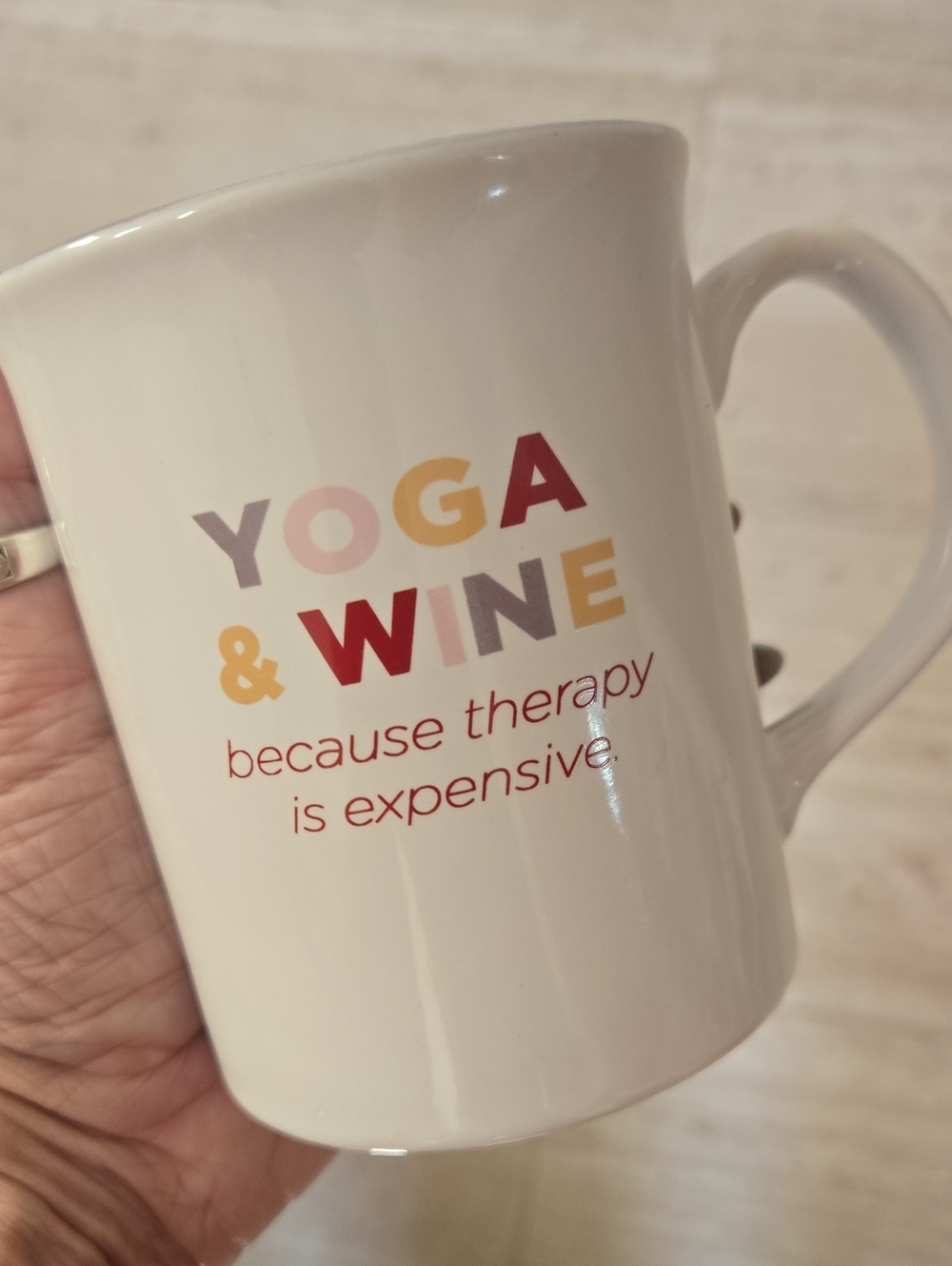 Fringe "Yoga & Wine" Mug